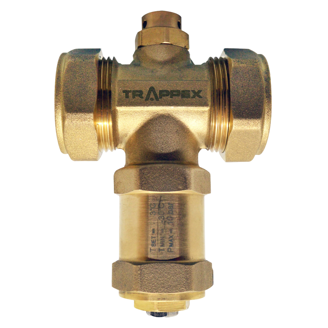 Trappex 28mm Antifreeze Valve For Air Source Heat Pumps