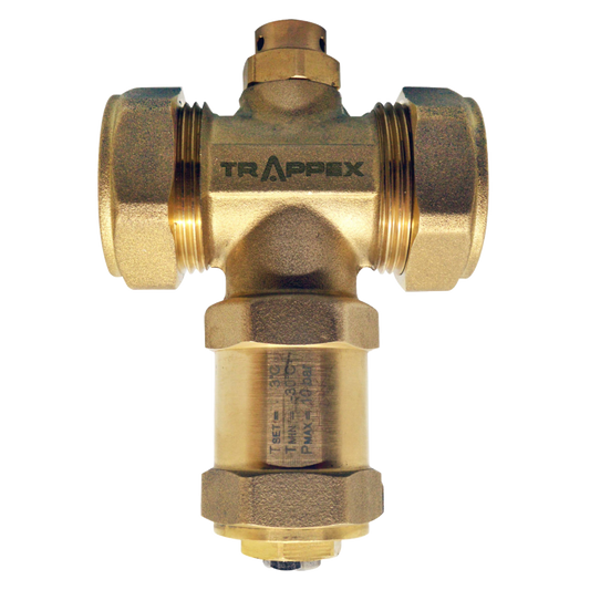 Trappex 28mm Antifreeze Valve For Air Source Heat Pumps
