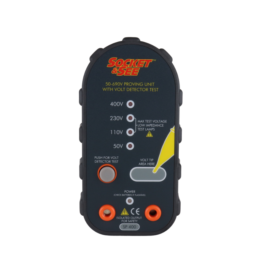 SOCKET & SEE LOCKKIT420 Safe Isolation & Loto Kit + VVD Pro Non Contact Voltage Indicator