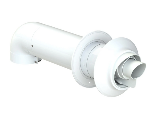 Vaillant Telescopic Horizontal Flue With Elbow