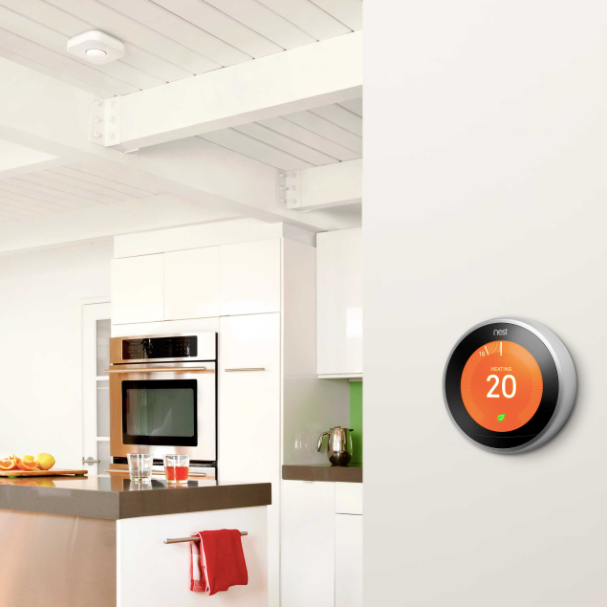 Google Nest Learning Thermostat Pro - Stainless Steel