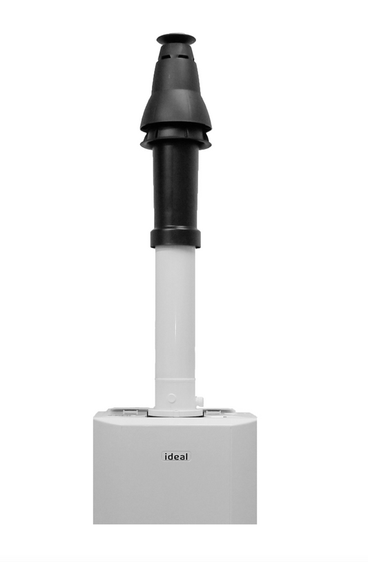 Ideal Vertical Flue Kit With Vertical Boiler Connector