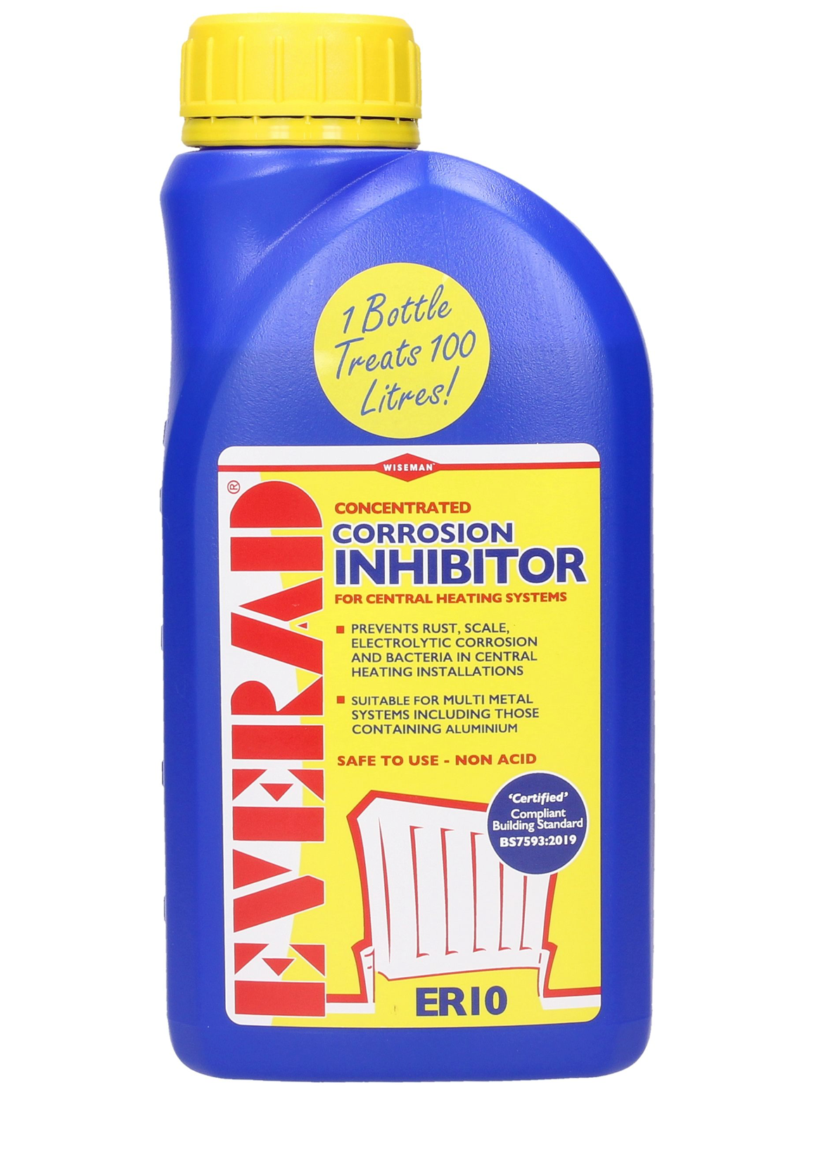 EVERAD CONCENTRATED CENTRAL HEATING INHIBITOR - 500ML