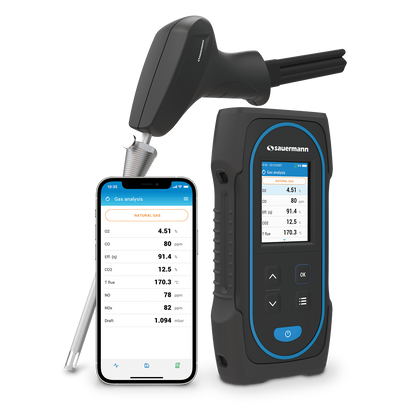 Sauermann Si-CA 030 Flue Gas Analyser With Probe