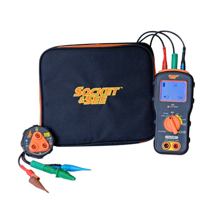 Socket & See DLM Pro Combined DMM, Loop & Socket Tester